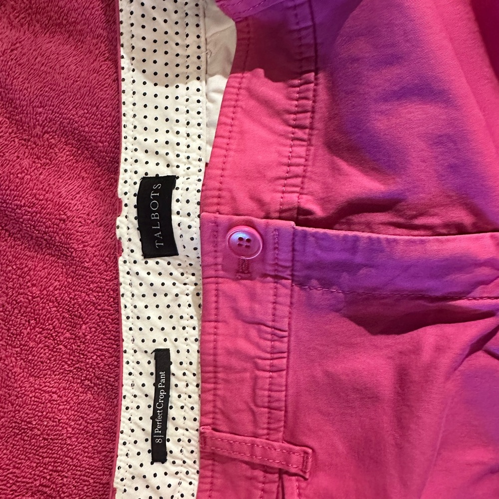 🌺Talbots Perfect Crops - Picture 6 of 6